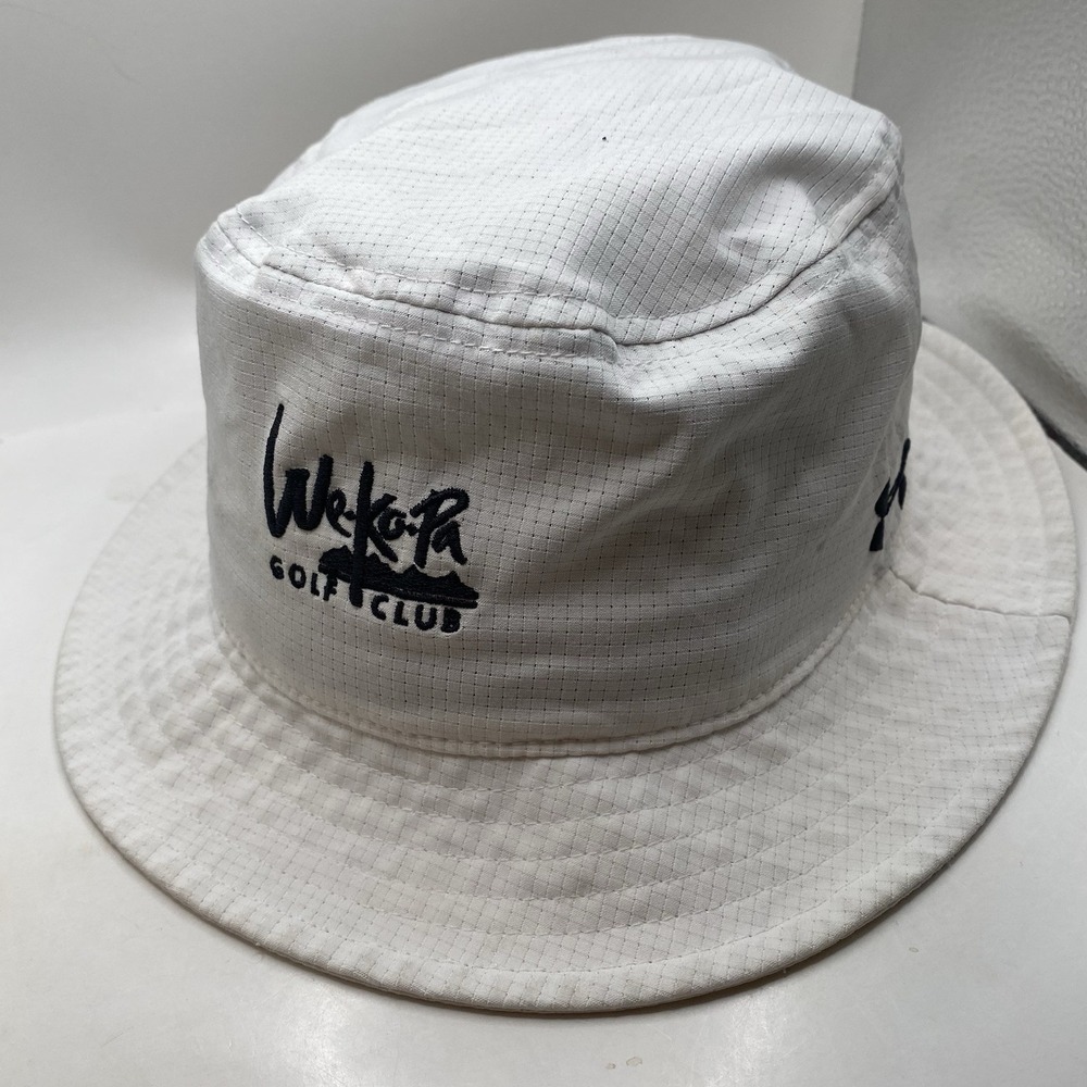 We-Ko-Pa Golf Club Scottsdale Boonie Bucket Hat Mens Size Small Medium White